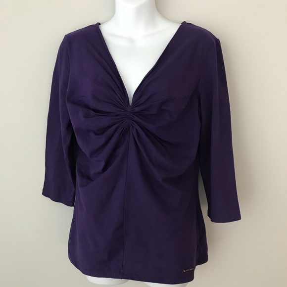 Michael Michael Kors Purple Top size L - Picture 1 of 3